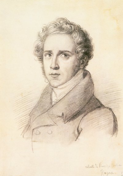 Portrait du compositeur italien Vincenzo Bellini - Francesco Hayez