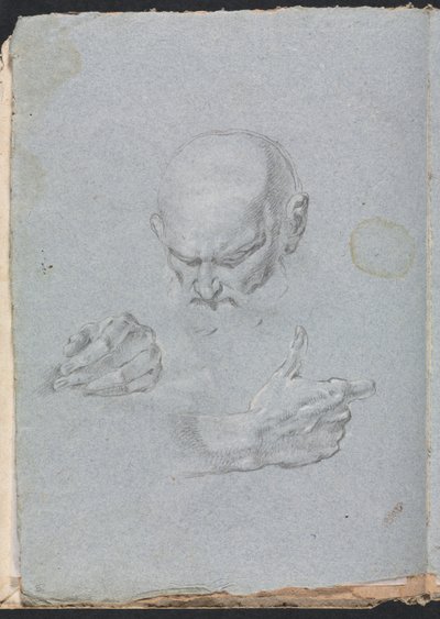 Carnet de croquis de Vérone : Tête d