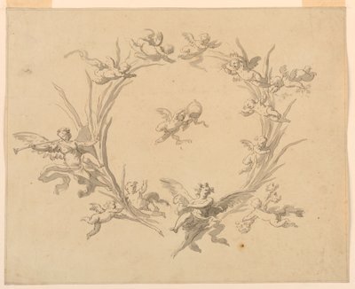 Dessin, Étude pour la décoration d