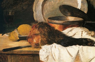 Nature morte avec une patte de sanglier - Francesco Paolo Palizzi