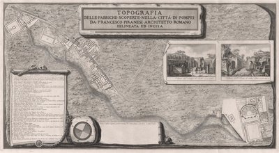 Topografia delle Fabbriche Scoperte nella Città di Pompei - Francesco Piranesi