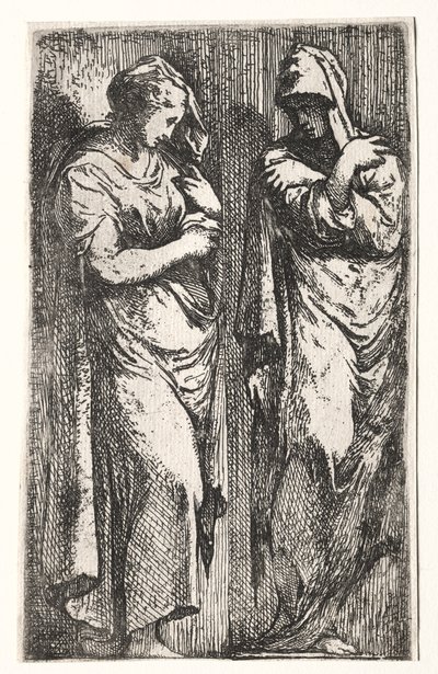 Deux femmes romaines - Francesco Primaticcio