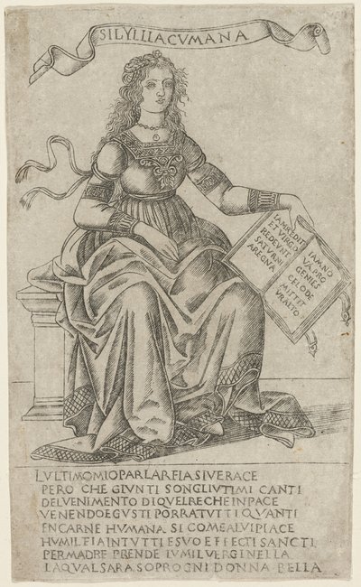 La Sibylle de Cumes - Francesco Rosselli