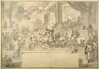 Héliodore chassé du Temple - Francesco Solimena