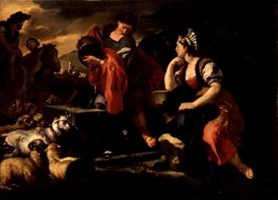 Jacob et Rachel au puits - Francesco Solimena