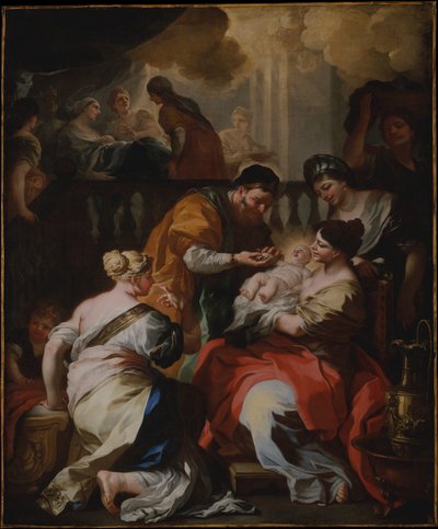 La Nativité de la Vierge - Francesco Solimena