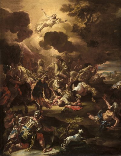 La conversion de Saul - Francesco Solimena