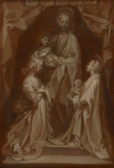 Étude pour la Vierge et l