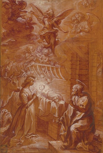 Die Geburt Christi - Francesco Vanni