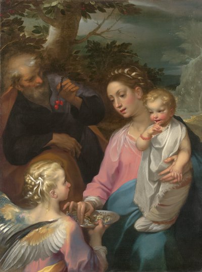 Le Repos pendant la Fuite en Égypte, c.1569 - Francesco Vanni