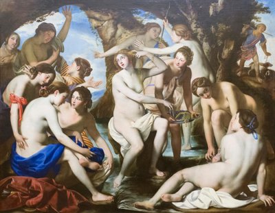 Le bain de Diane - Francesco de (c.1600 54) Rosa