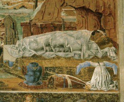 Salle des Mois : Septembre (fresque) - Francesco del & Roberti Ercole de