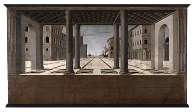 Allemand : Idealstadt Architectural Veduta - Francesco di Giorgio