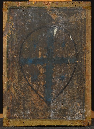 Verso du diptyque de l