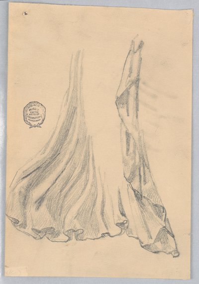 Étude de draperie - Francis Augustus Lathrop
