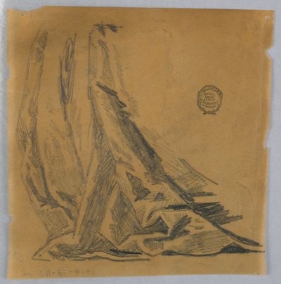 Étude de draperie - Francis Augustus Lathrop