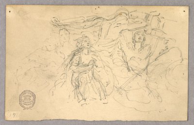 Esquisse de Groupe Figuratif pour l