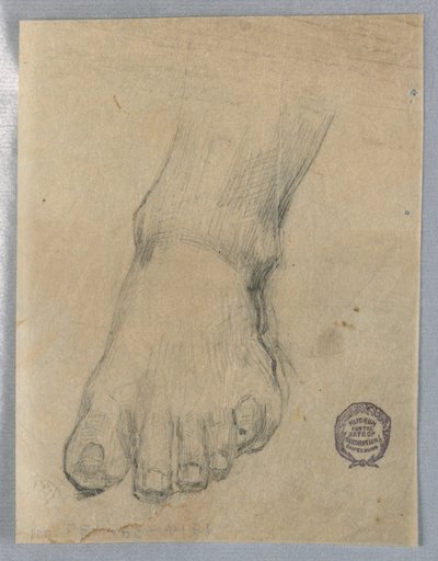 Étude pour un pied - Francis Augustus Lathrop