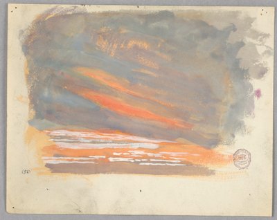 Étude de nuages, Rome, Italie - Francis Augustus Lathrop