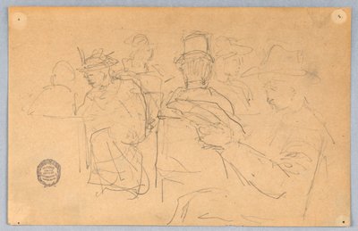 Passagers de train - Francis Augustus Lathrop