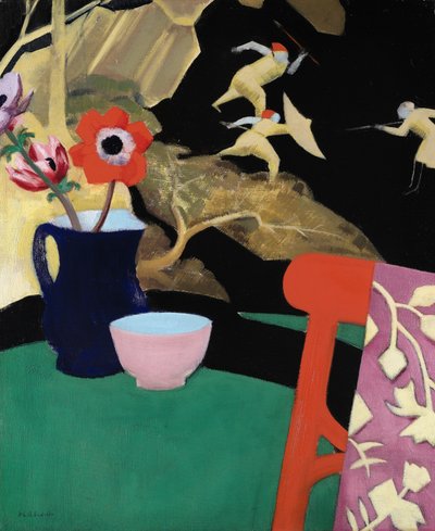 Nature morte avec un écran laqué - Francis Campbell Boileau Cadell