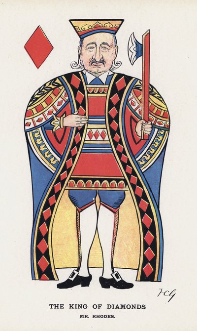 Le roi de carreau, M. Rhodes - Francis Carruthers Gould