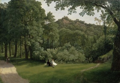 Vue des bois du château de Blaise - Francis Danby