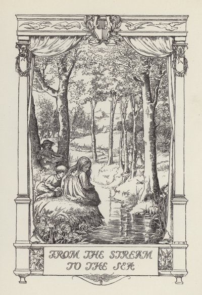 Un autre livre de vers pour les enfants : Du ruisseau à la mer (litho) - Francis Donkin Bedford