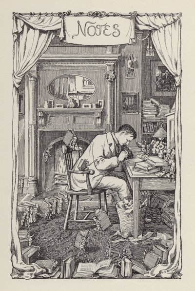 Un autre livre de vers pour les enfants : Notes (litho) - Francis Donkin Bedford
