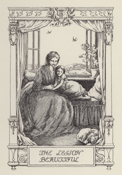 Un autre livre de versets pour les enfants : La belle leçon (litho) - Francis Donkin Bedford