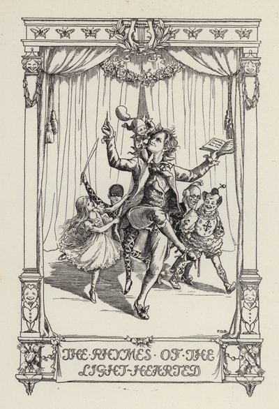 Un autre livre de vers pour les enfants : Les rimes du cœur léger (litho) - Francis Donkin Bedford