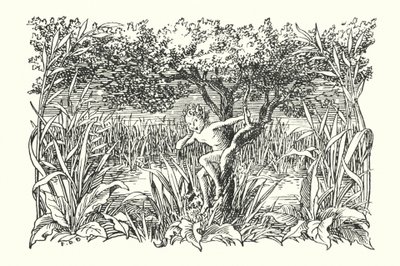 Merrie England : Robin Goodfellow (lithographie) - Francis Donkin Bedford