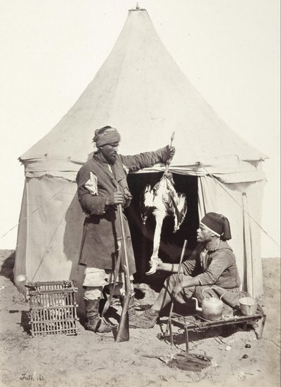 Sportif et cuisinier arabe - Francis Frith