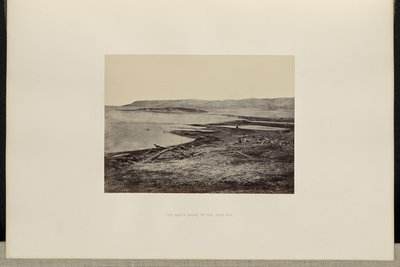 La rive nord de la mer Morte - Francis Frith
