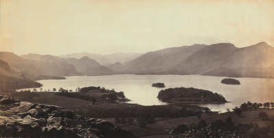 Le lac près de Derwentwater en Grande-Bretagne - Francis Frith