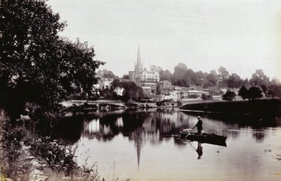 La ville de Ross-On-Wye, vue d