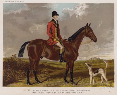 M. Charles Davis, chasseur des Royal Buckhounds - Francis Grant