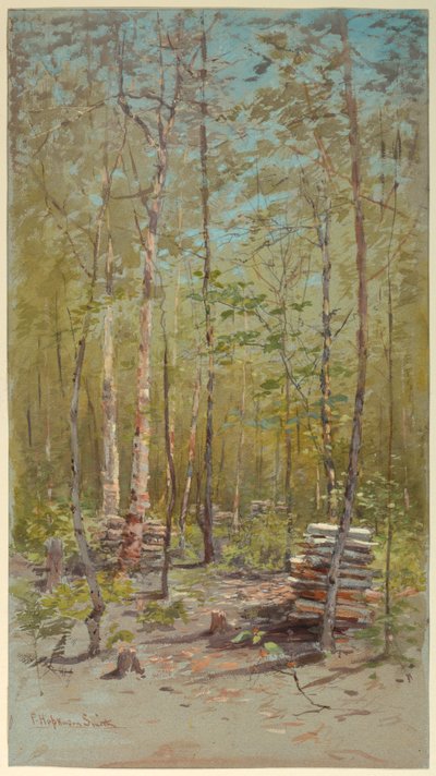 Bouleaux - Francis Hopkinson Smith