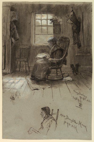 Portrait de Nancy Darling - Francis Hopkinson Smith