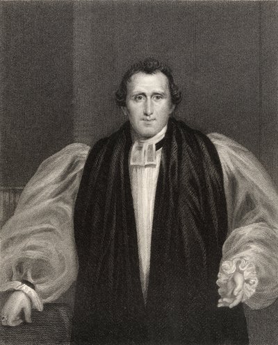 Révérend Daniel Wilson, gravé par J. Cochran, de 