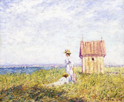 Deux femmes au bord de la mer - Francis Picabia