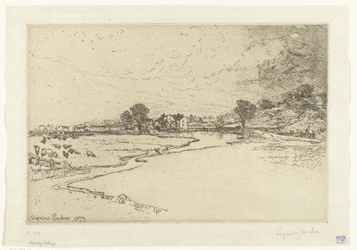 Abbaye de Sawley - Francis Seymour Haden (Sir) (signed by artist)