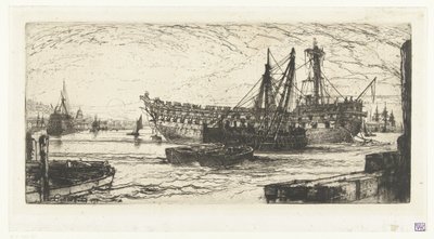 Démantèlement du navire l