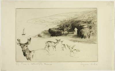 Manoir de Newton - Francis Seymour Haden