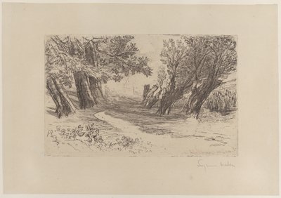 La Promenade des Amoureux, No. I - Francis Seymour Haden