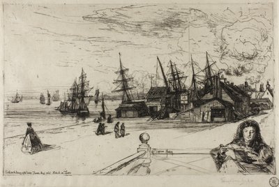 Yacht Tavern, Erith, 1865 - Francis Seymour Haden