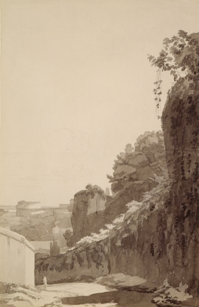 Les thermes de Caracalla - Francis Towne