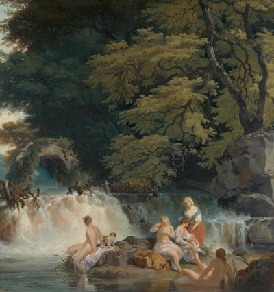 Le Saut du Saumon, Leixlip - Francis Wheatley