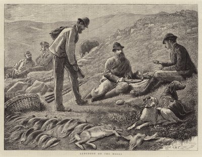 Déjeuner sur les landes - Francis Wilfred Lawson
