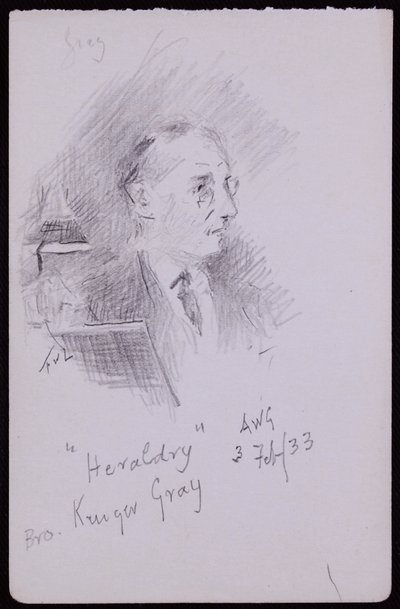 Portrait de George Kruger Gray - Francis Wilfred Lawson